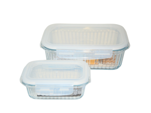 Pote hermetico retangular 375ml wg18758-wellmix 