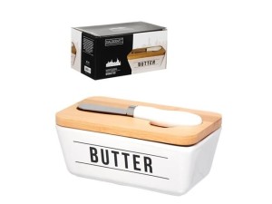 Manteigueira manhã branco 400ml – pcln193/br hauskraft