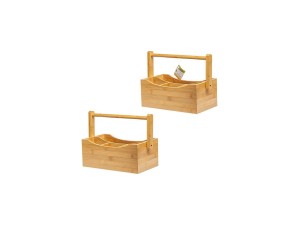 Suporte para utensílios em bambu – tbbu-050