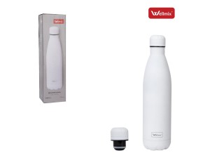 Garrafa de inox branca – wx11451