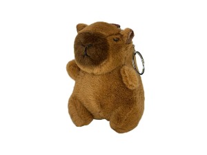 CHAVEIRO CAPIVARA DE PELÚCIA 9,5x7x5cm – F1301031 F. Emy Decorações Ltda