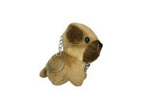 Chaveiro Cachorro de Pelúcia 7x5x4cm – F1301565 F. Emy Decorações 