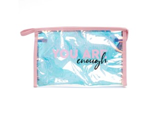 Necessaire simples hologáfica para o dia-a-dia - NS2537 - QUALIS