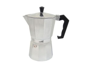 Cafeteira italiana em inox para 9 xicaras de café  -ca11017 - CASITA
