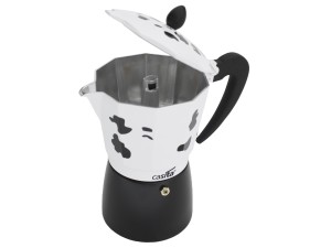 Cafeteira italiana divertida de vaquinha para 9 xicaras de café - ca11070 - CASITA