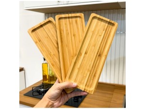 BANDEJA DE BAMBU  35X15CM - 6049