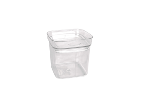 Pote hermetico 500ml transparente para mantimentos - WX1358 - WELLMIX