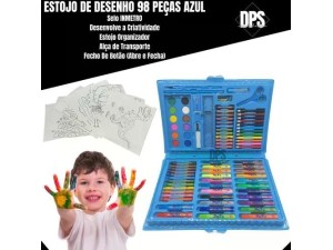 Estojo de pintura com 98 peças -Union ocean 