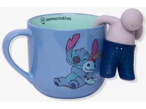 Caneca de Porcelana com Infusor Stitch 350ml – 10026420 Zonacriativa