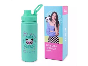 Garrafa Térmica Inox 500 ml – Lu1011  Luluca