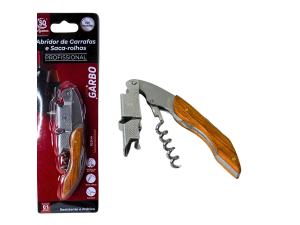 Abridor de garrafa e saca rolha  - sq