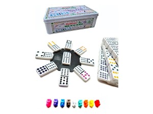 JOGO DE DOMINO MEXICANO 91 PCS TTCD-91MX