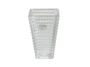 Vaso de vidro 15cm cristal