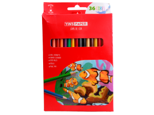 Lápis de cor com 36 peças – yp8237
