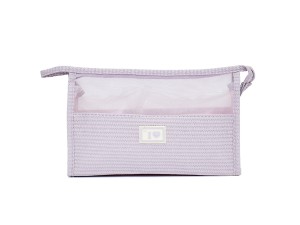 Necessaire lilás feminina para maquiagem, acessórios - ns2610 - QUALIS
