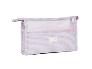 Necessaire lilás feminina para maquiagem, acessórios - ns2610 - QUALIS