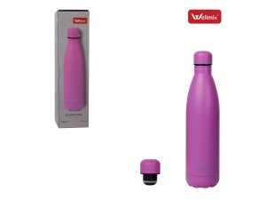 Garrafa inox 750 ml roxa - wx11455 - wellmix