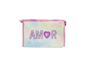 Necessaire peludinha colorida - 24848 - LINA