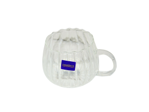 Caneca de vidro 356mlcristal para chá - clink