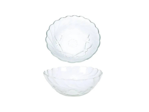 Cj 6 bowl vidro 12,5cm transparente - wg21850 - WELLMIX