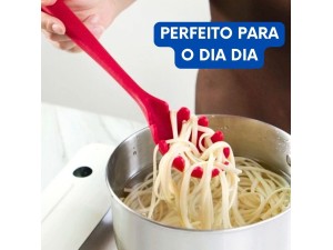 Pegador de Massas de Silicone Vermelho 28,5 cm – SQ-5100 