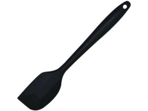 ESPATULA DE SILICONE PRETO 21CM M6710-PT- MILKHOME  