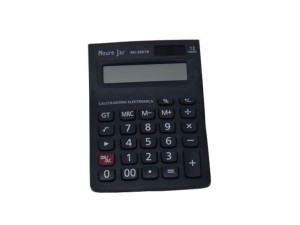 Calculadora eletrônica 12 dígitos – pilha aaa – mj-3851b