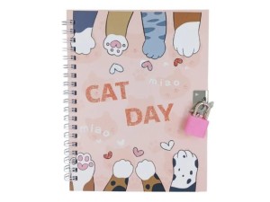 Diário de Papel com Cadeado 45 Folhas – HA73729 