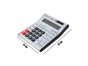 Calculadora eletrônica 12 dígitos – mj-8825b