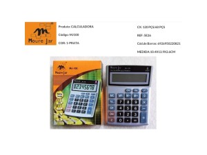 Calculadora eletrônica 8 dígitos – mj100 / kd100