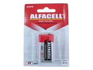 Bateria 9v (unid) - alfacell