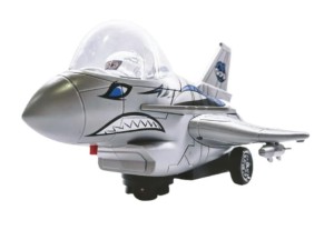  Avião Foguete Tubarão Automático Fighter – CP117659 Fun Game 