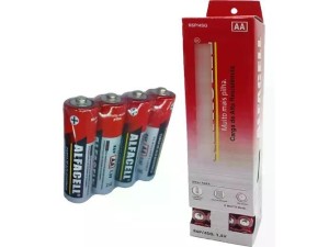 PILHA AA CX C/60 R6P/4SG -Alfacell  