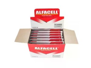 PILHA PEQ C/12 CARTELA C4 /48 PC R6P/48 -Alfacell  