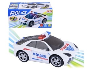 Carro de Polícia com Luzes, Sons e Movimentos – CP171189 Fun Game 