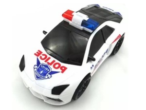 Carro de Polícia com Luzes, Sons e Movimentos – CP171189 Fun Game 