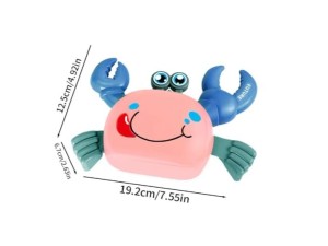 Caranguejo de brinquedo que passeia