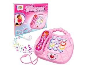 Telefone a Pilha CP091996 | Brinquedo Interativo e Divertido para Crianças

