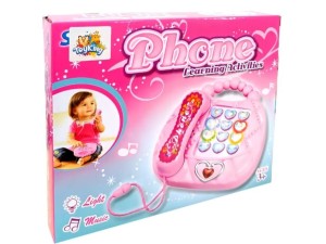 Telefone a Pilha CP091996 | Brinquedo Interativo e Divertido para Crianças

