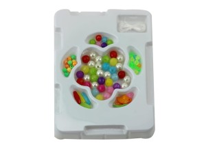 Kit Miçangas para Fazer Pulseira e Colar R3121 | Criatividade e Diversão para Crianças

