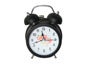 Despertador de mesa clássico design de rosa - imporiente