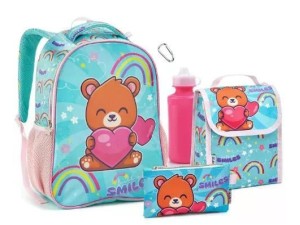KIT MOCHILA INFANTIL MI42101-Seanite 