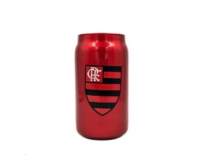 Copo de Vidro 450ml Flamengo – JW701337-5 Mileno