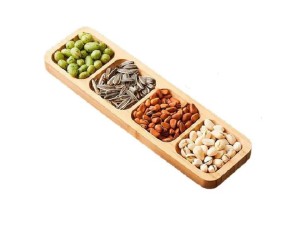 Petisqueira Brasília com 3 espaços para queijos, frutas -  WC409730 - BE10