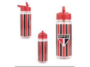 Squeeze Plástico c/ Bolsa SPFC – EA026-2