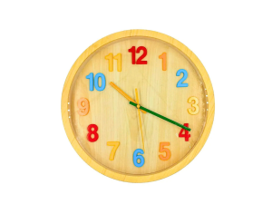 Relógio de parede  colorido - imporiente