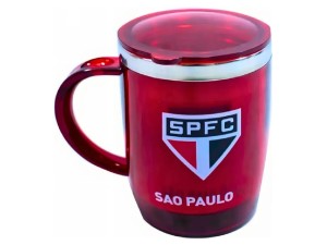 Caneca c/ Tampa SPFC 450ml – QH002AZ-2   