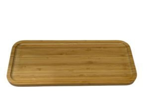 Bandeja de bambu para petiscos pequena - 6047 - BONO