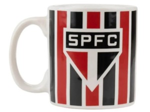 CANECA DE PORCELANA SPFC 300ML  TSP001BR3-2