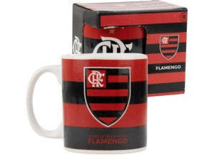 Caneca de Porcelana Flamengo 320ml – TSP001BR3-5